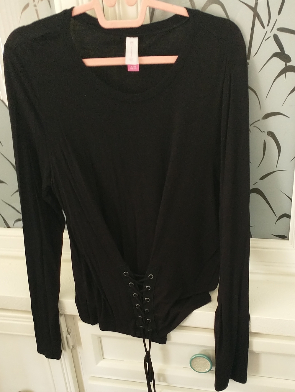 No Boundaries Black Long Sleeve Top